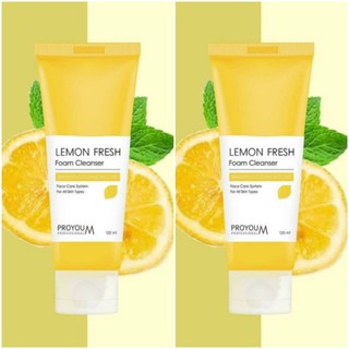 📦พร้อมส่ง/ของแท้‼    2กล่อง**special price**Proyou M Lemon Fresh Foam Cleanser (120ml)