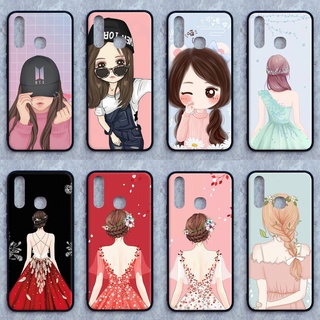 เคส Vivo Y19 ลายผู้หญิง ขอบนิ่มหลังแข็ง เคสมือถือ เคสโทรศัพท์ Case เคส TPU ขอบนิ่มหลังแข็ง ไม่ขูดตัวเครื่อง ไม่กัดขอบ