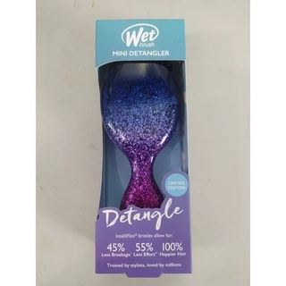 WET BRUSH [++สินค้ามีตำหนิ รอยถลอก และแพคเกจยับไม่มีผลต่อการใช้งาน] MINI DETANGLER [สินค้าตำหนิไม่ร่วมโปรของแถมGWP]