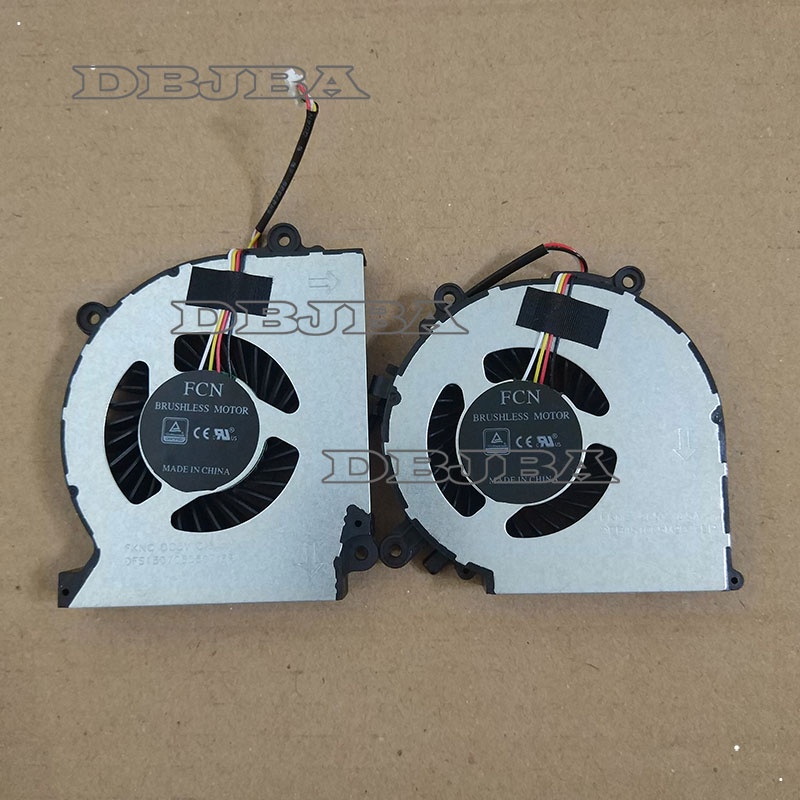 CPU + พัดลมระบายความร้อน GPU สําหรับ Shenzhou Hasee K670D -G4D5 G4E5 G4T5 G4A5 G6D3 CNB5S0