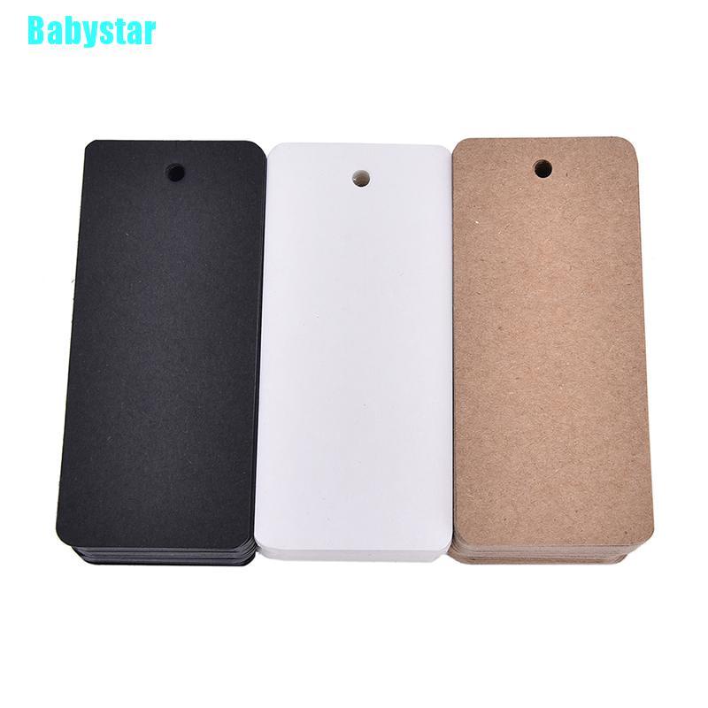 (Babystar) ป้ายแท็กกระดาษคราฟท์ สําหรับแขวนตกแต่งปาร์ตี้ 50 ชิ้น
