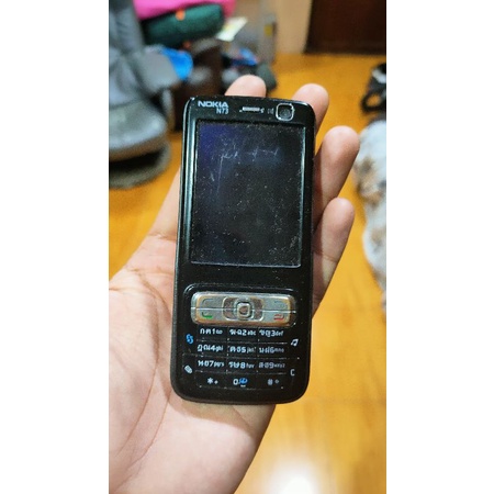 nokia n73 มือสอง ใช้งานแจ่มๆพร้อมแบต *อ่านตำหนิ