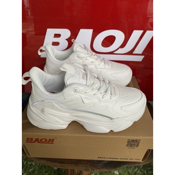 🌸รองเท้าผ้าใบผู้หญิงแบรนด์บาโอจิ(Baoji)แท้100%ค่ะ/รุ่นBJW862สีชมพู/ครีม/ขาว/ดำ>37-41<ราคา690฿(1,390฿)เกรดพรีเมี่ยม - รูปที่ 3