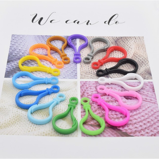 (พร้อมส่ง)ก้ามปูพลาสติก ตะขอก้ามปู 1 ชิ้น