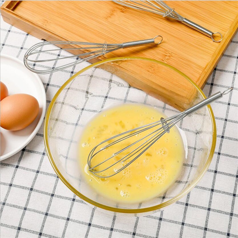 ผสมStainless Steel Egg Beater Hand Whisk Mixer Kitchen Tools Butter