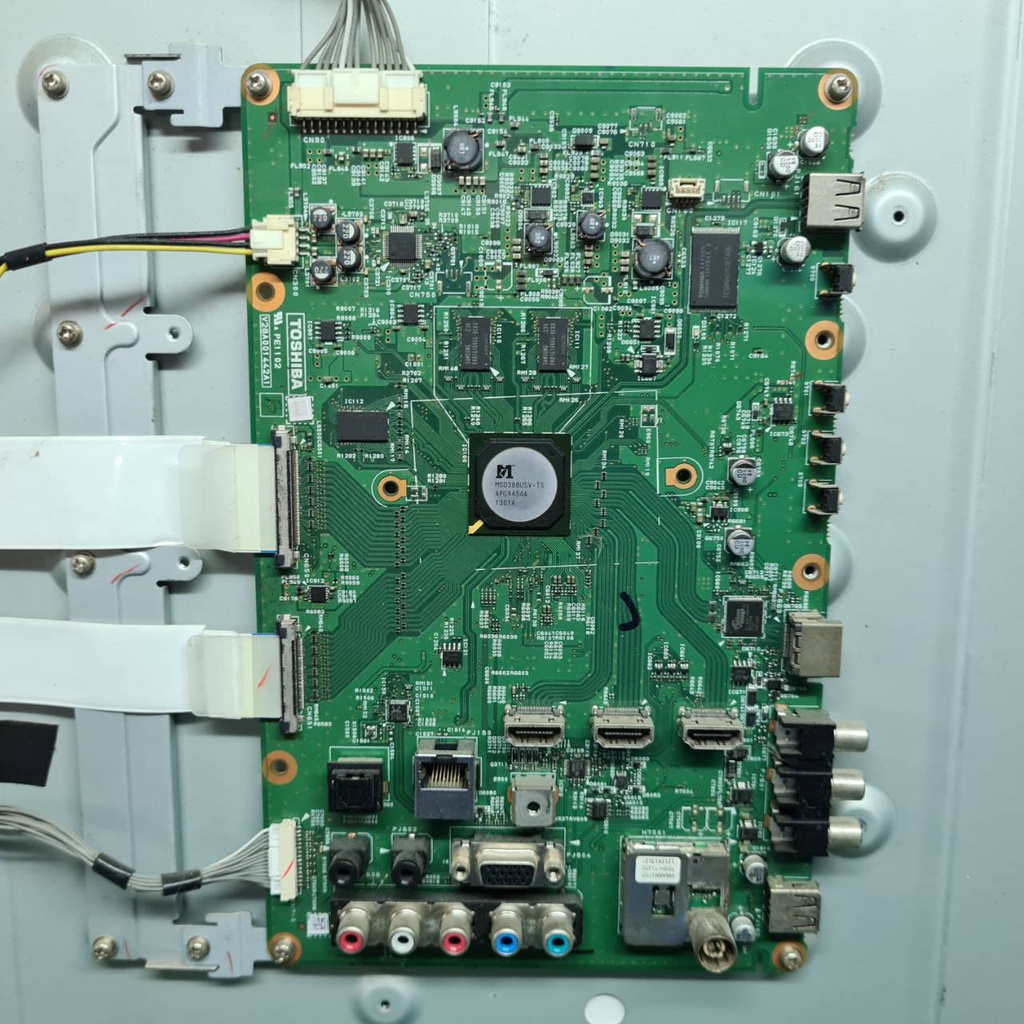 เมนบอร์ด TOSHIBA รุ่น 55RW1T พาร์ท V28A001442A1 อะไหล่แท้/ของถอดมือสอง