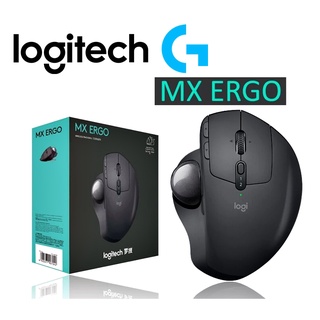 🔥เก็บโค๊ดลด 400🔥⚡️เมาส์ไร้สายเพื่อสุขภาพ⚡️ Logitech MX Ergo Wireless Trackball Mouse Warranty 1 - y