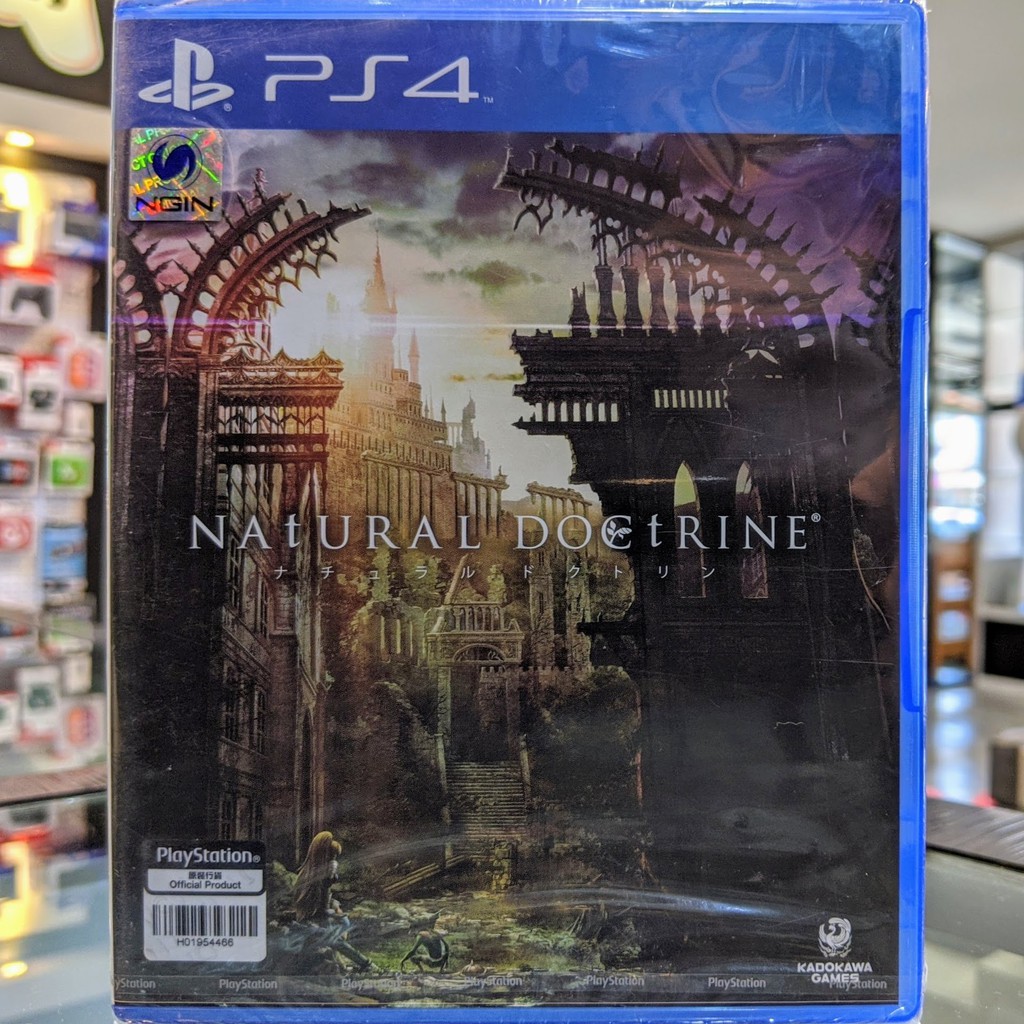 (ภาษาญี่ปุ่น) มือ1 PS4 Natural Doctrine เกมPS4 แผ่นPS4​ (เล่นกับ PS5 ได้ Kadokawa Games Turn​ Base R