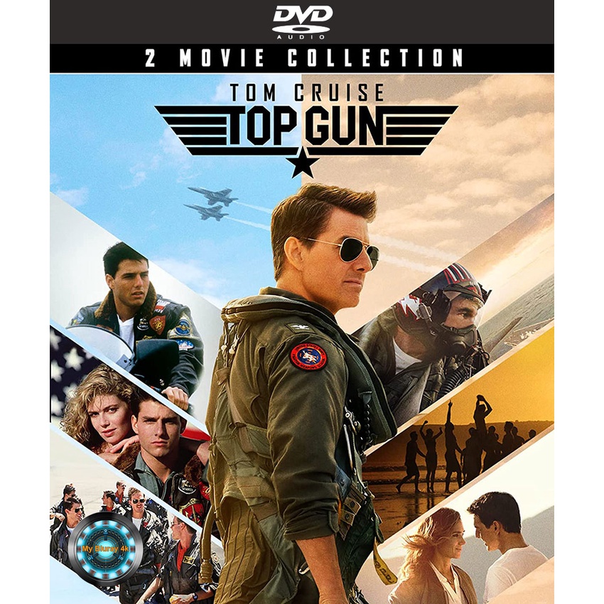 DVD หนัง Top Gun ท็อปกัน 2 Movie Collection
