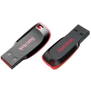 SanDisk CRUZER BLADE USB แฟลชไดร์ฟ 64GB, USB2.0 (SDCZ50_064G_B35, Black)