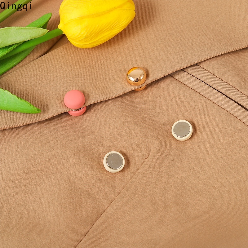 ที่มีสีสัน ด้าน โลหะ ไม่ติดขัด กันลื่น Pin ผู้หญิง ฮิญาบ ผ้าพันคอ แม่เหล็ก คลิปเข็มกลัด Pins เครื่องประดับ ของขวัญ