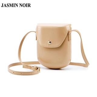 Jasmin NOIR กระเป๋าสะพายไหล่ สะพายข้าง ทรงบักเก็ต หนัง PU สําหรับผู้หญิง