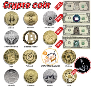 เหรียญคริปโต Bitcoin BTC ADA BINANCE BNB Ethereum ETH USDT Dogecoin shiba Tether xrp ripple cryptocurrency