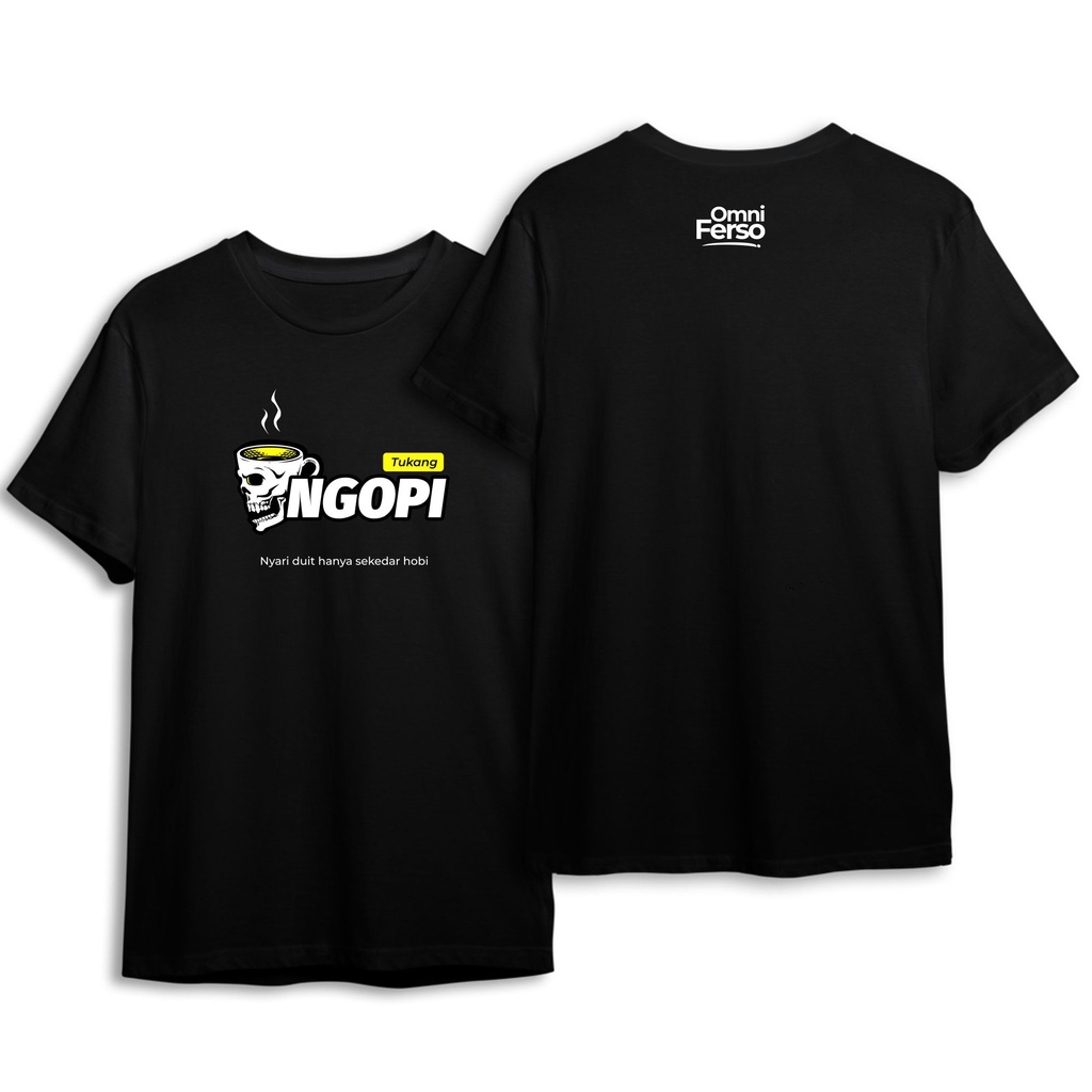 Omniferso Tshirt Coffee Shop Edition Combed 24s / Coffee T-shirt / Coffee Clothes / Distro