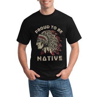 [S-5XL] เสื้อยืด พิมพ์ลาย Native To Be Cherokee Apache Sioux สไตล์ฮิปฮอป คุณภาพสูง ขายส่ง