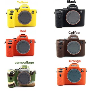 Soft Silicone Camera case for Sony A7 II A7II A7R Mark 2 A7S2 A7R2 A72 A7M2  A7 Mark2