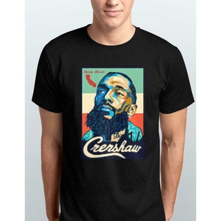 Nipsey Crenshaw 2022 ขายดี เสื้อยืดลําลอง แขนสั้น โอเวอร์ไซซ์ ใส่สบาย แฟชั่นยอดนิยมS-5XL