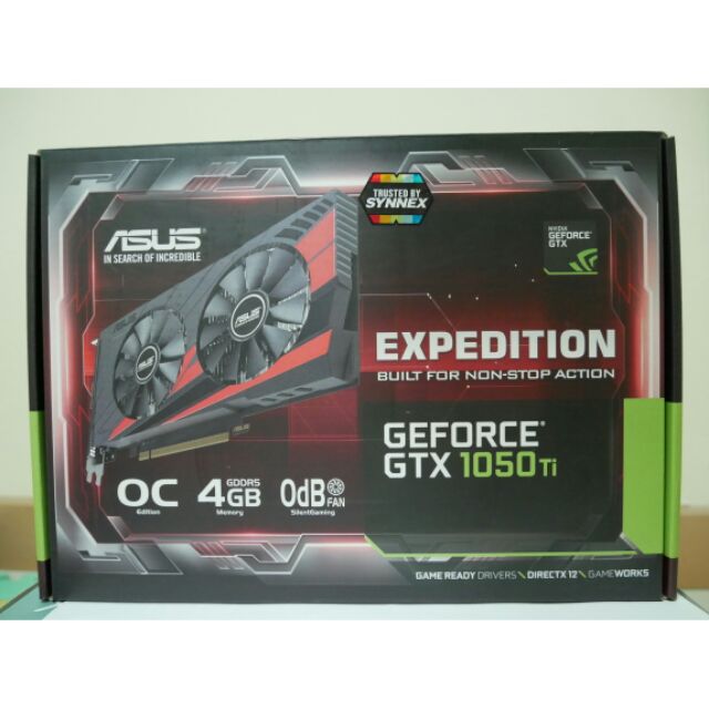 Asus GTX 1050Ti Expendition 4GB OC