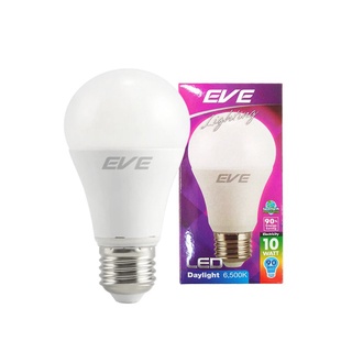 Therichbuyer หลอดไฟ LED 10 วัตต์ Daylight EVE LIGHTING รุ่น LED A60 GEN2 E27