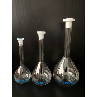 ILDAM_Volumetric Flask with Plastic Stopper (Class A) ขวดวัดปริมาตร จุกปิดพลาสติก ขนาดจุ 2000ml