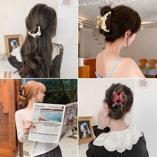 Korean elegant bow hairpin for women Hair Clips