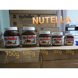 ถูกสุดๆ Nutella หลากหลายขนาด (Exp 25/2/24 ปีหน้า)