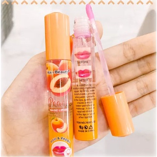 Kiss Beauty Peach MAGIC LIP OIL Moist &amp; Repair