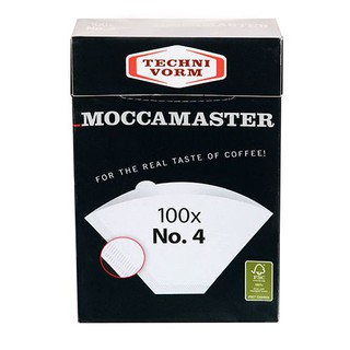 กระดาษกรองกาแฟ Moccamaster Coffee Filter white No. 4 (Art.No. 85022)