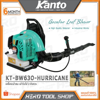 KANTO เครื่องเป่าลม เป่าใบไม้ เบนซิน 2 จังหวะ (Gasoline Leaf Blower) รุ่น KT-BW630-HURRICANE