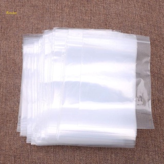 Wonder Bag 100Pcs 8 Sizes Zip Lock Clear Leak Proof Candy Chocolate Nut