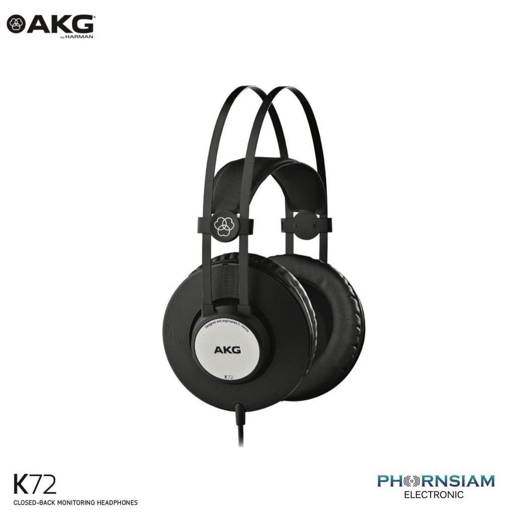 หูฟัง AKG K72 Closed-back Studio Headphones หูฟังที่ตอบโจทย์การทำเพลงใน Studio หรือการ Monitor เสียง