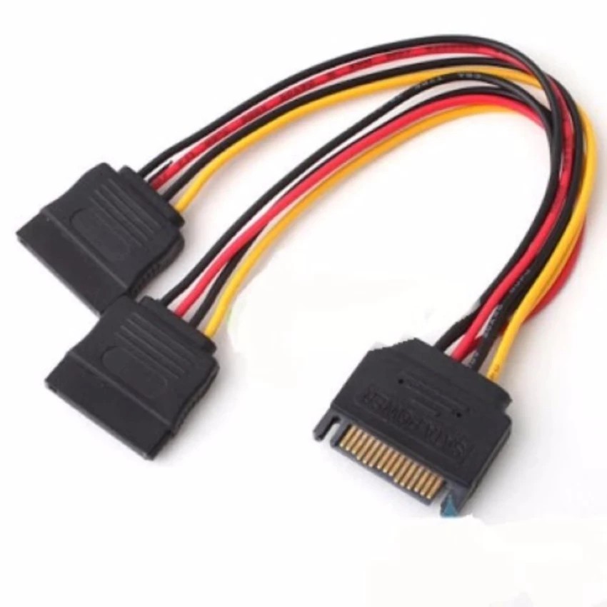 สาย SATA to SATA Y CABLE 1 ออก 2 56 Shopee Thailand