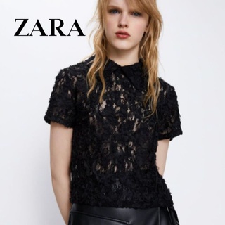 Zara: Black  Lace Tops