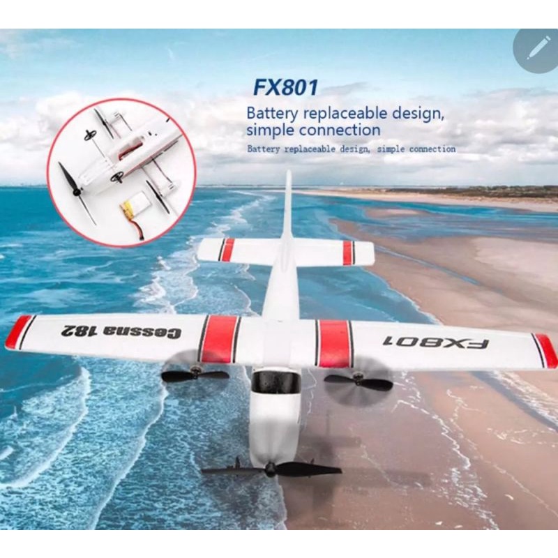 เครื่องบิน cessna 182 fx801 epp พร้อมบิน RTF