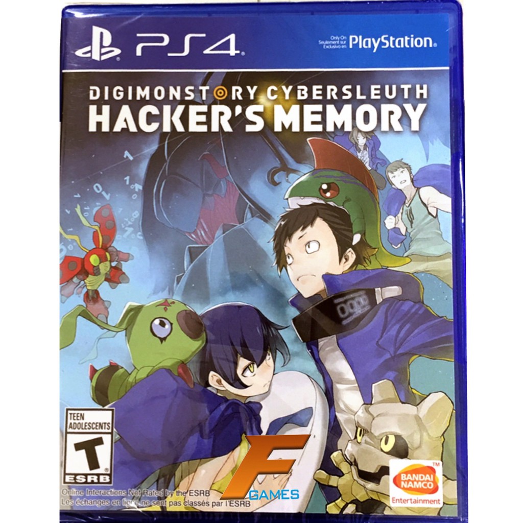 PS4 Digimon Story: Cyber Sleuth Hacker's Memory ( AllZone )(Eng) แผ่นเกม ของแท้ มือ1 ของใหม่ ในซีล แ