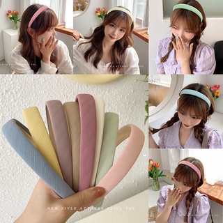 French retro headband girls wild face wash makeup thickening Hair band Korean sweet hair accessories