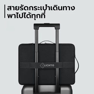 WiWU กระเป๋าแล็ปท็อป ซองใส่โน๊ตบุ๊ค คุณภาพดี ผ้ากันน้ำ ซิปกันน้ำ รุ่น Alpha Double Layer Sleeve