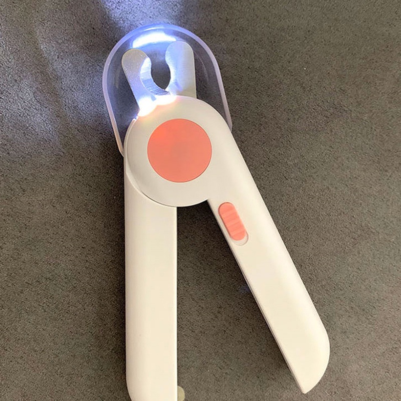 💥พร้อมส่ง💥กรรไกรตัดเล็บแมว กรรไกรตัดเล็บสุนัข พร้อมไฟLED พร้อมตะไบเหล็กเก็บซ่อน ป้องกันเลือดออก Pet Nail Clippers - รูปที่ 5