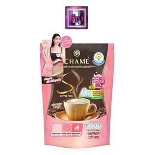 ( ถุงชม )CHAME ชาเม่ ซาย คอฟฟี่ แพค คอลลาเจน ซีแอลเอ กาแฟปรุงสำเร็จชนิดผง บรรจุ 10 ซอง /ถุง