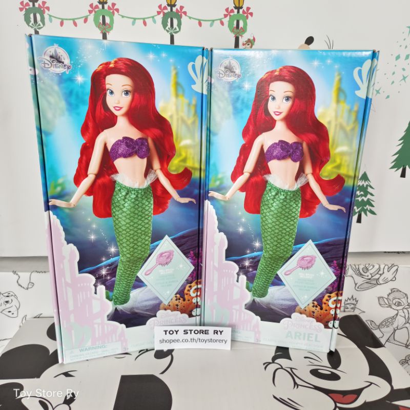 ตุ๊กตา Ariel Disney Princess Classic Doll *ของแท้ พร้อมส่ง* ตุ๊กตาเจ้าหญิง นางเงือกแอเรียล The Little Mermaid ราคา ถูกที่สุด ดีลบีเคเค แกลเลอรีภาพที่ 2