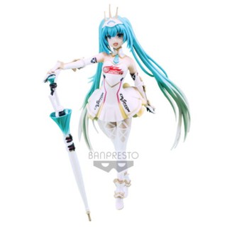 [ฟิกเกอร์แท้]​ Model Hatsune Miku Racing ver. (Racing Miku 2015) Figure (Banpresto Bandai)​