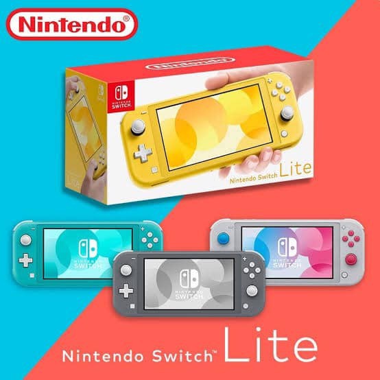 Nintendo Switch Lite Console (ฟรีกันรอย)