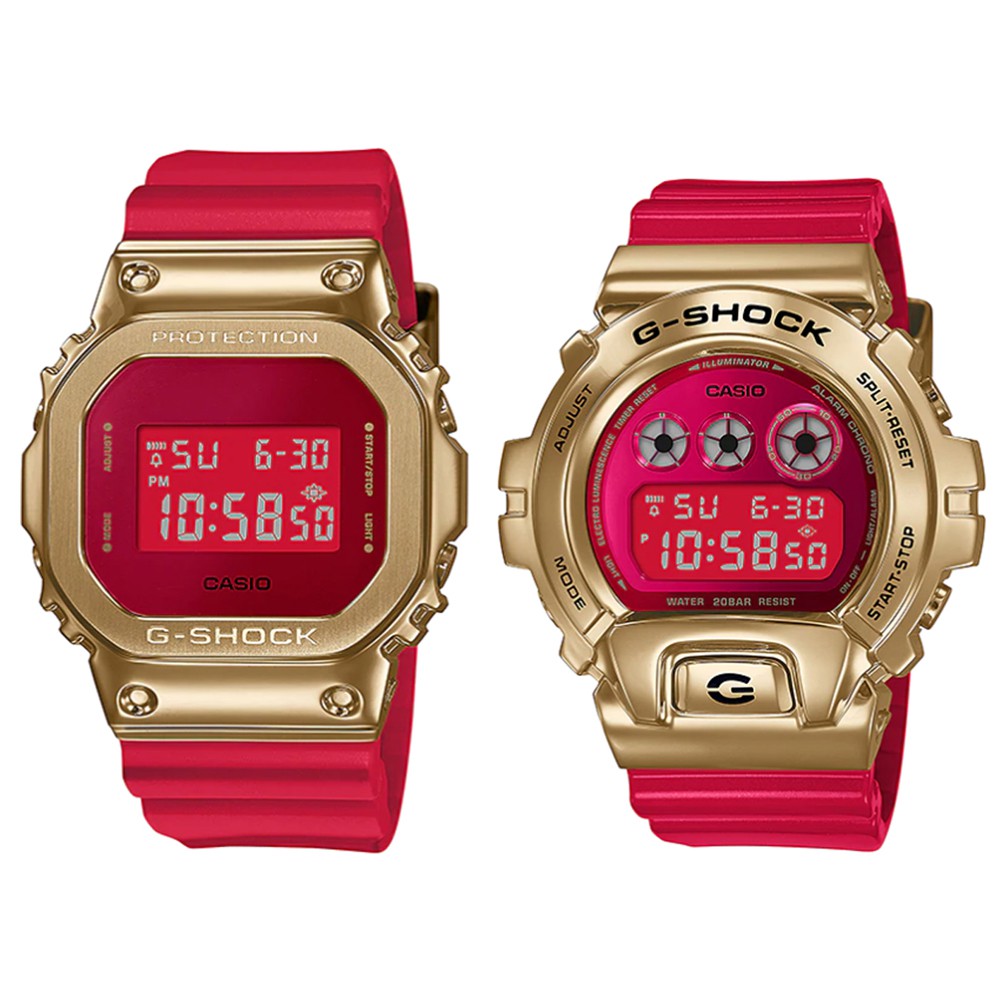 Casio G-Shock นาฬิกาข้อมือผู้ชาย สายเรซิ่น รุ่น GM-5600CX,GM-5600CX-4,GM-6900CX,GM-6900CX-4