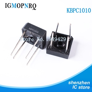 ไดโอดวงจรเรียงกระแสไดโอด KBPC1010 10A 1000V DIP 5 ชิ้นต่อล็อต