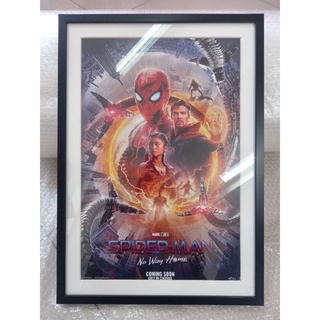 โปสเตอร์หนัง Spider man no way home พร้อมเข้ากรอบ