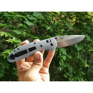 มีดพับ Benchmade BM 551 Griptilian ด้ามG10 (สีเทา) Mark CPM-20CV