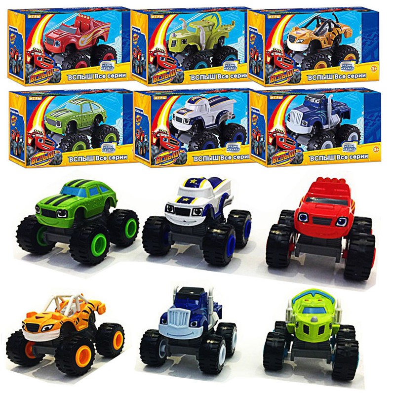 เกม Blaze and the Monster Machines Vehicles Cars ของเล่น ของขวัญวันเกิด สําหรับเด็กผู้หญิง และเด็กผู้ชาย