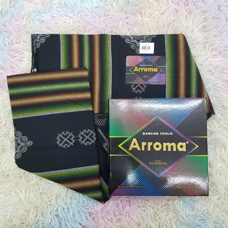 ผ้าโสร่งชาย ตรา ARROMA ( SARUNG TENUUN ) เนื้อผ้าเกรด A รุ่น SRI59