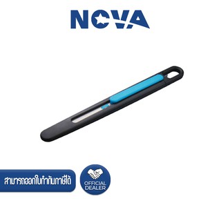  มีดคัตเตอร์เซฟตี้ระบบสปริงดึงใบมีดกลับอัตโนมัติ ขนาดเล็ก NOVA NO.SK022