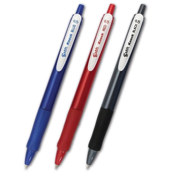 ปากกาลูกลื่นเจล G-Soft Knock ขนาด 0.5 มม.